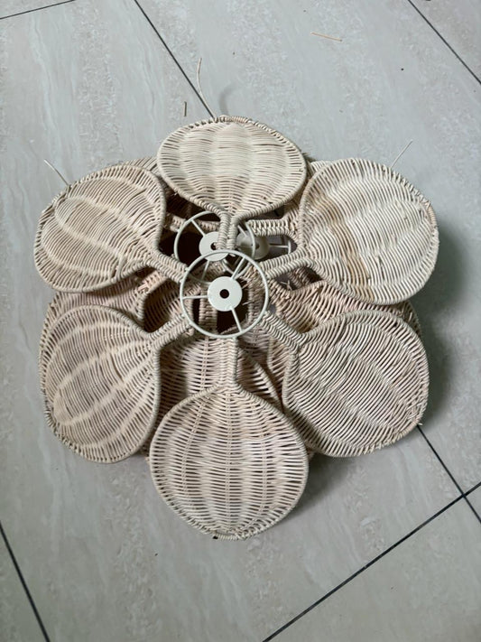 Petals Cane Pendant Lampshades