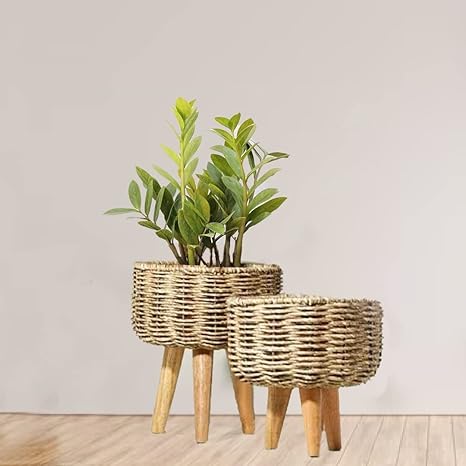 Sea grass Planter Set of Three.