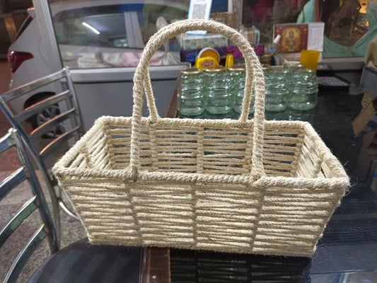Jute Storage & Hamper Basket