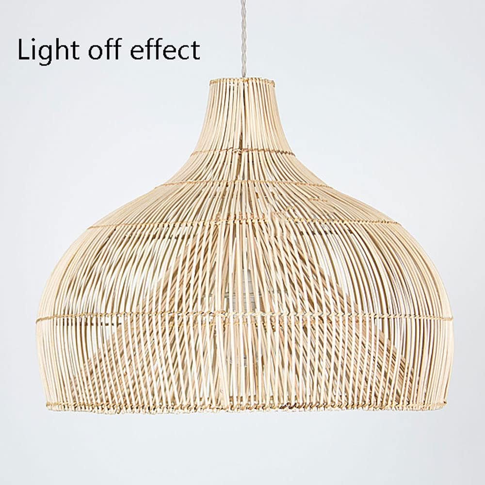 Pavilion Pendant Rattan Lampshade
