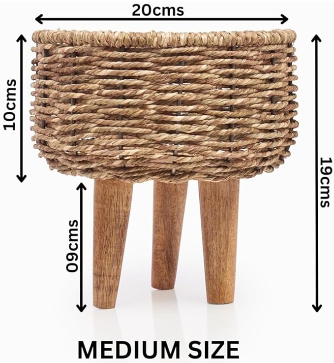Sea grass Planter Set of Three.
