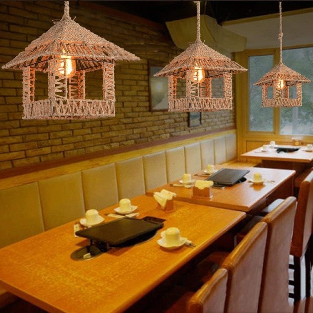 House Jute Hanging Lampshade
