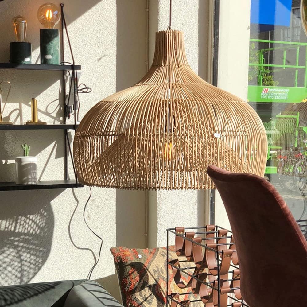 Pavilion Pendant Rattan Lampshade