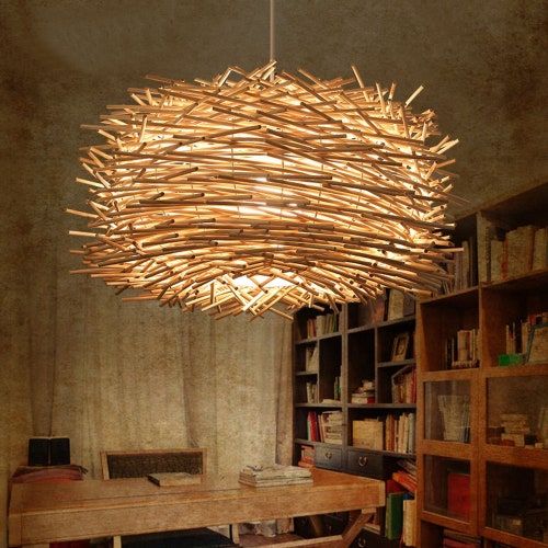 Crouch Pendent Rattan Lampshade