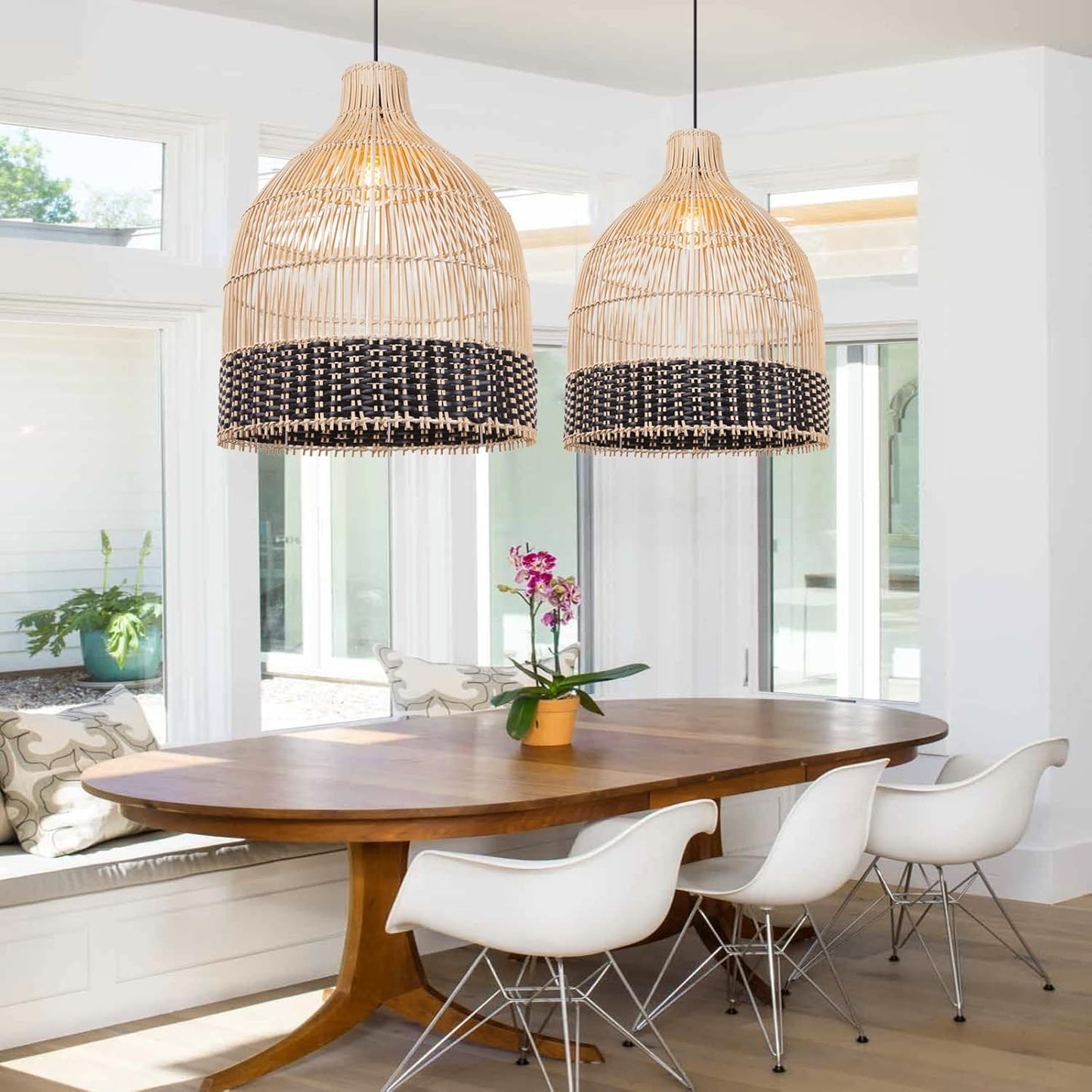 Snifter Rattan Pendent Lampshade