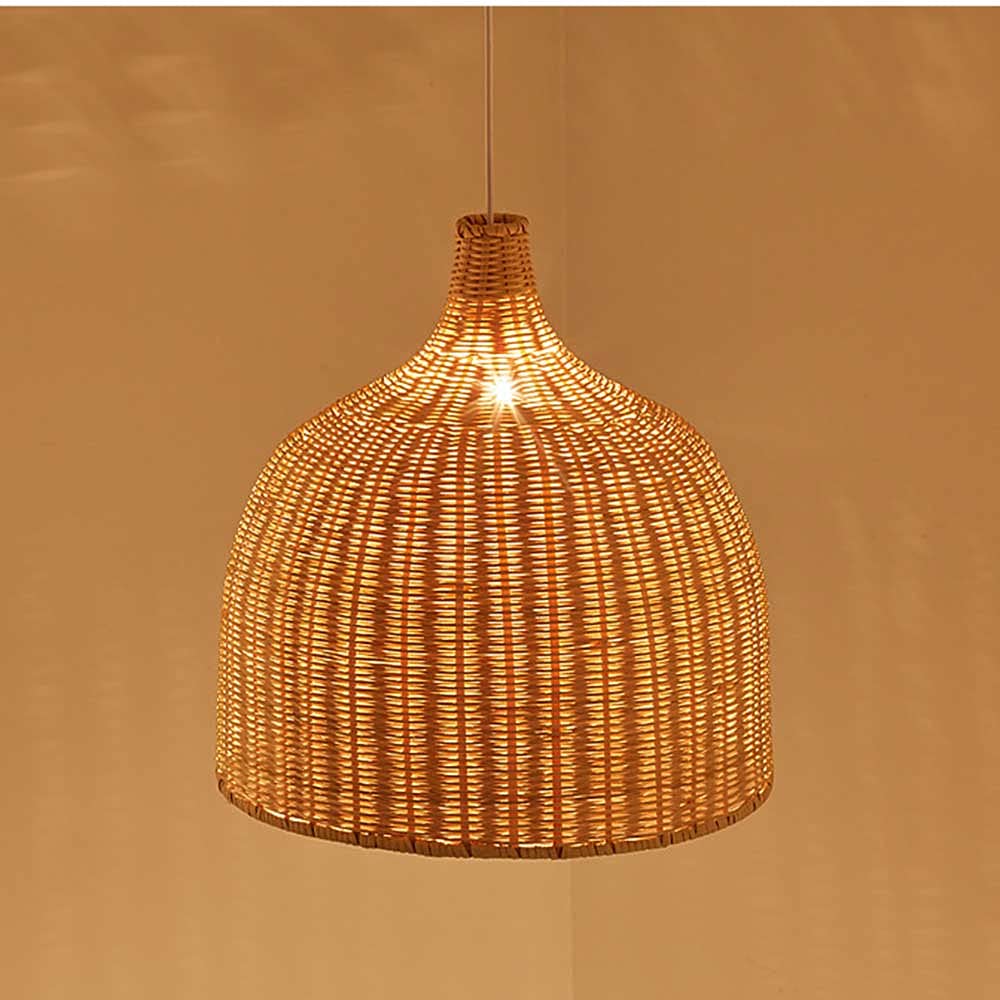 Elegant Rattan Pendent Lampshade