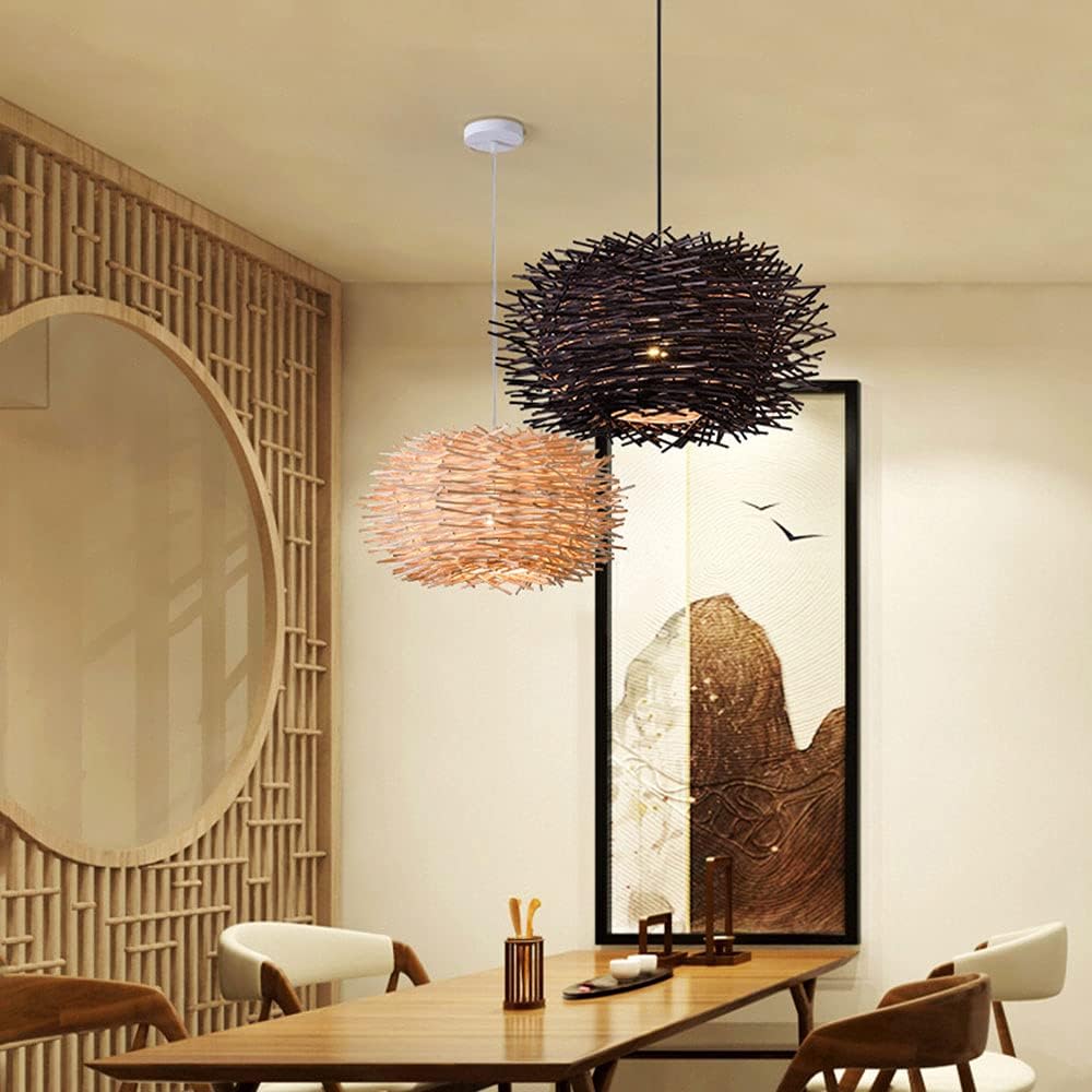 Crouch Pendent Rattan Lampshade