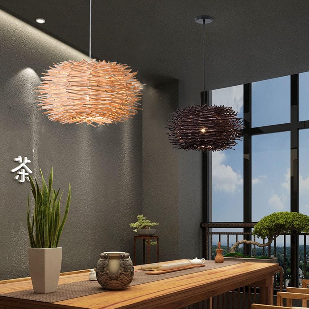 Crouch Pendent Rattan Lampshade