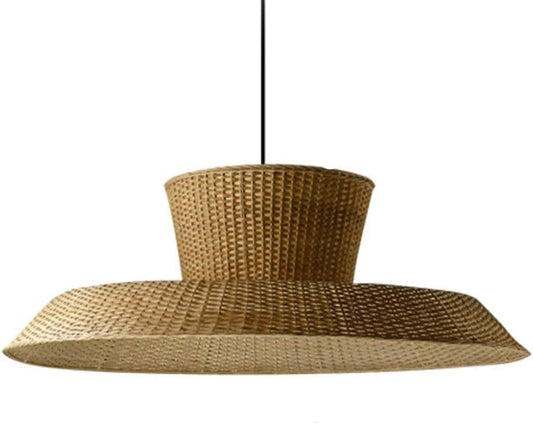 Hat Rattan Pendant Lampshade