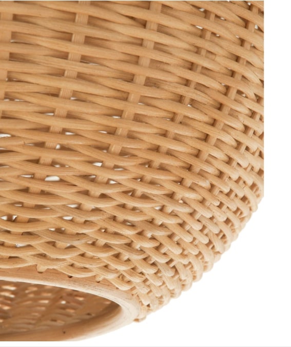 Ball Shaped Rattan Pendent Lampshades