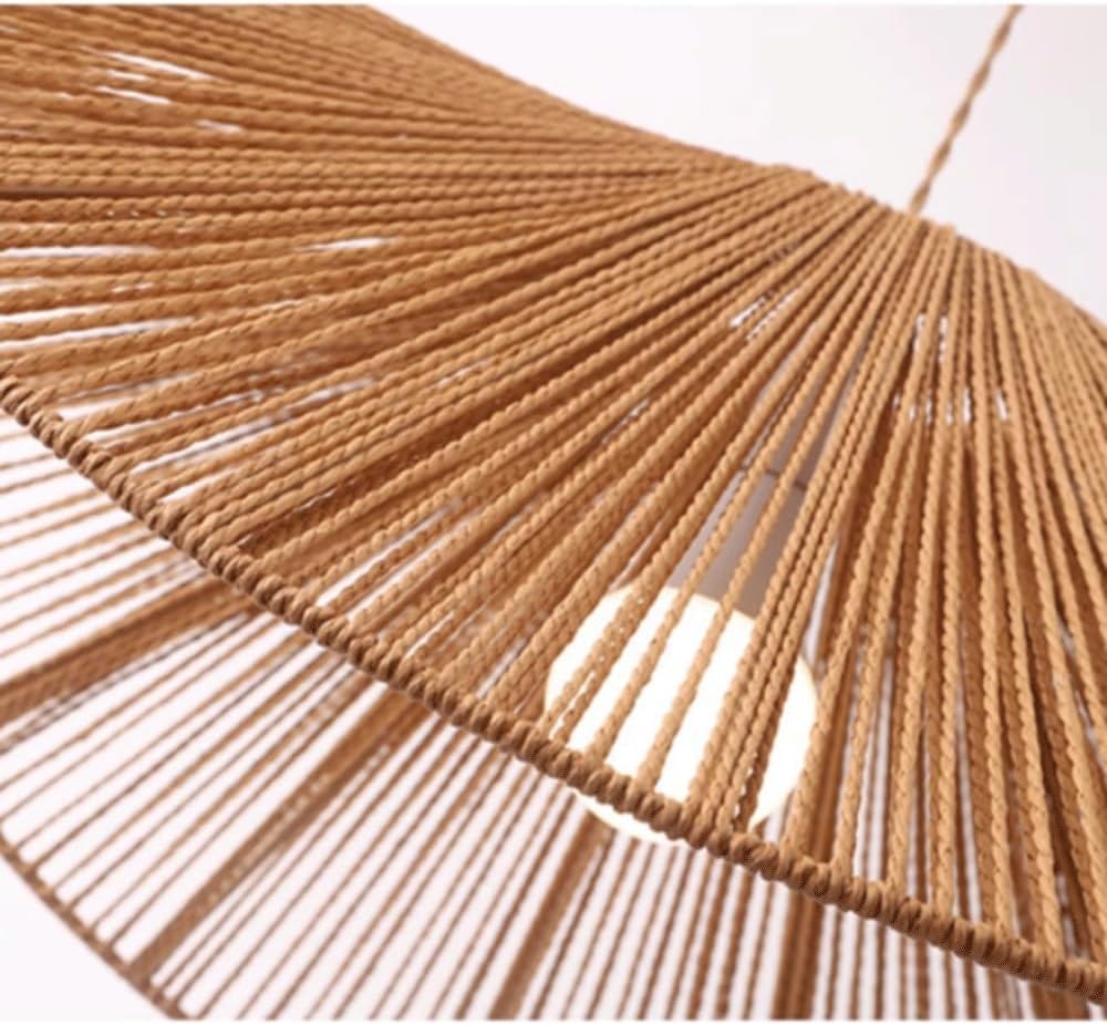 Swinging Raffia Pendent Lampshade