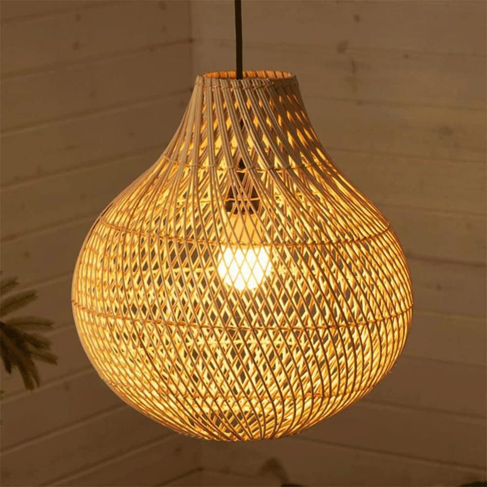 Oval Rattan Lampshade