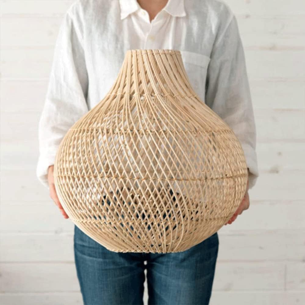 Oval Rattan Lampshade