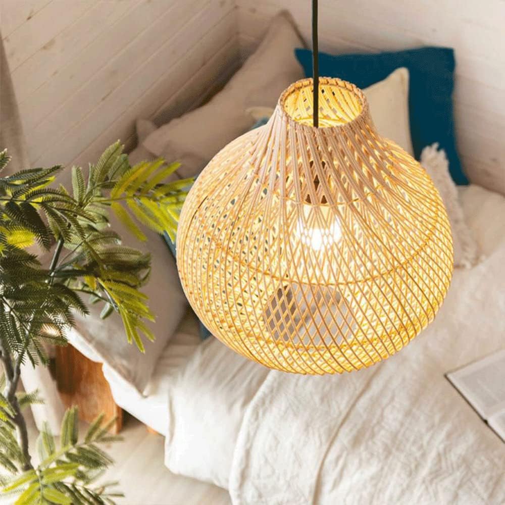 Oval Rattan Lampshade