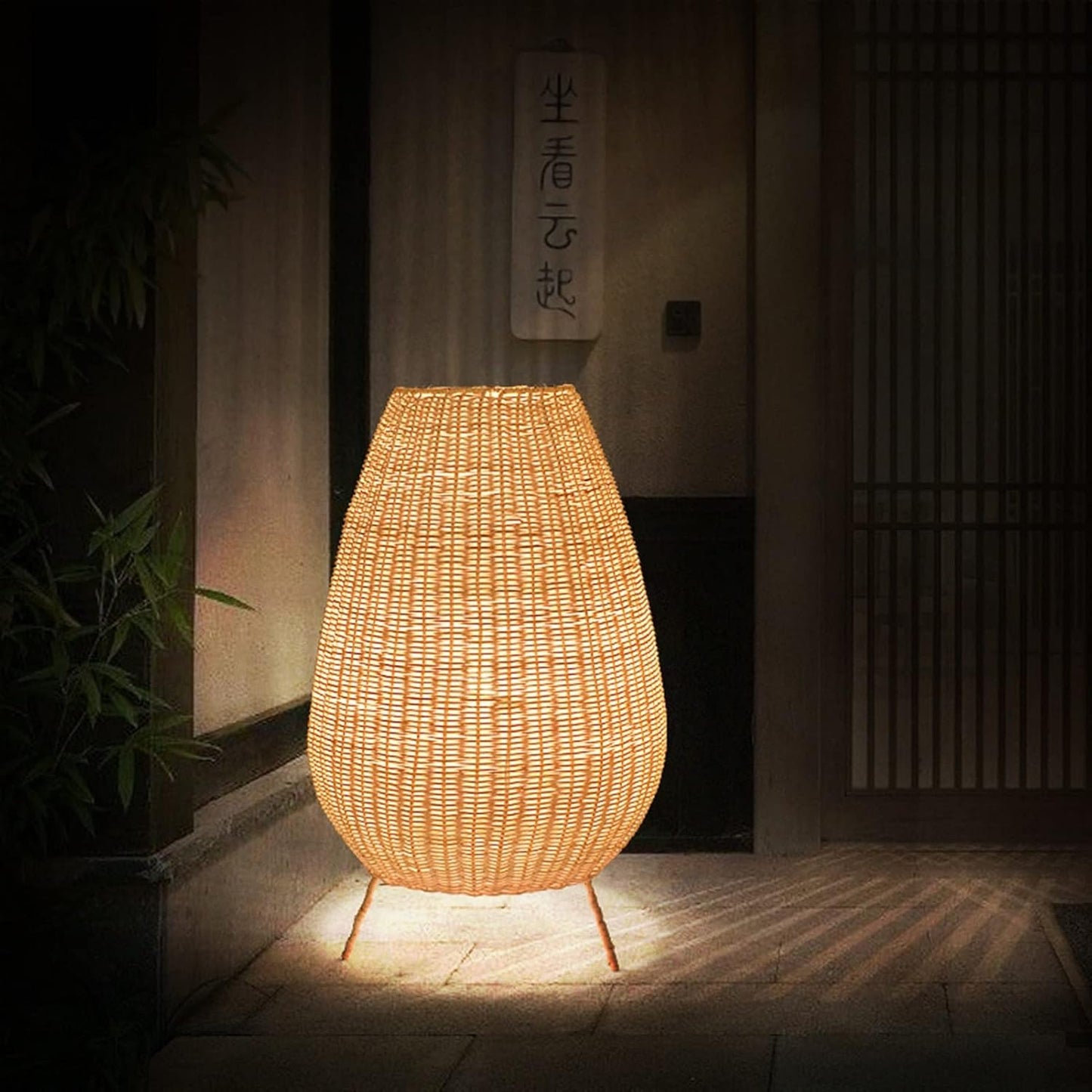 Pot Shaped Floor Lampshade with stand