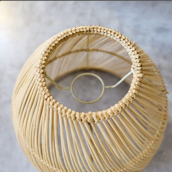 Hanging Pendent Rattan Lampshade