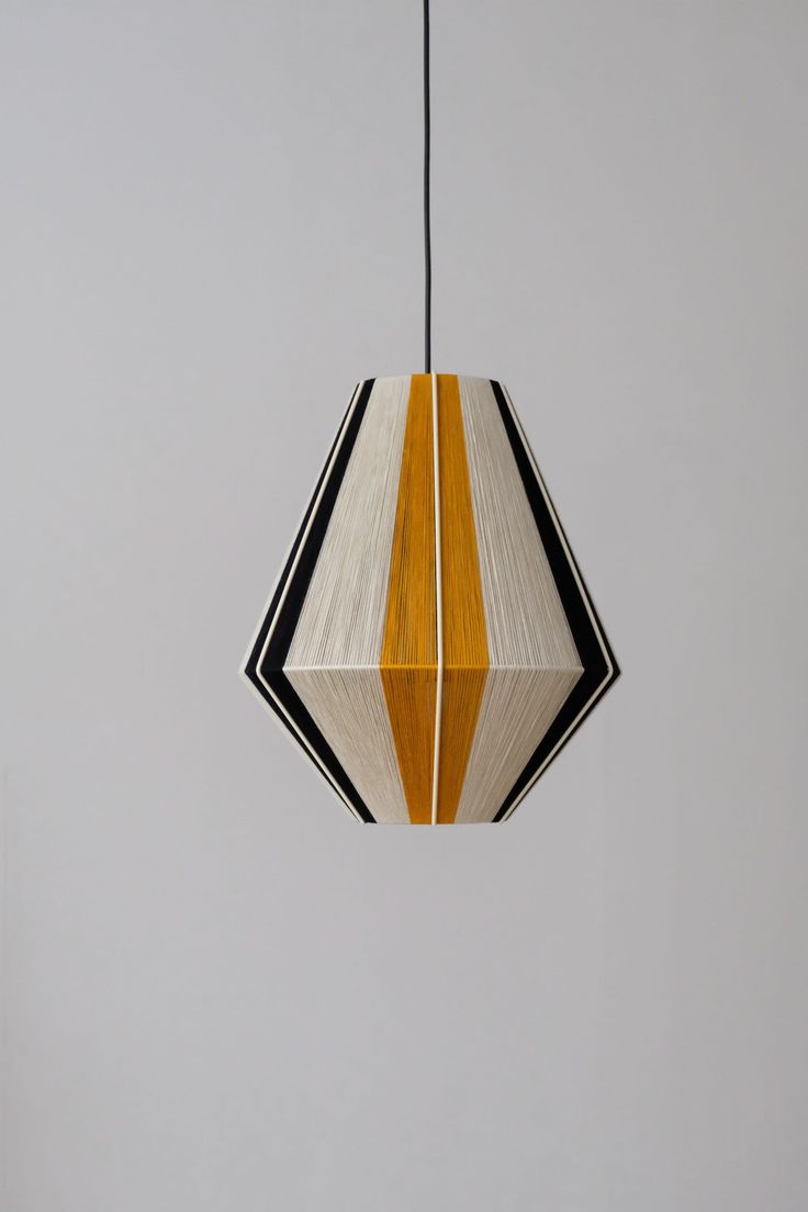 Diamond Shaped Jute Lampshade