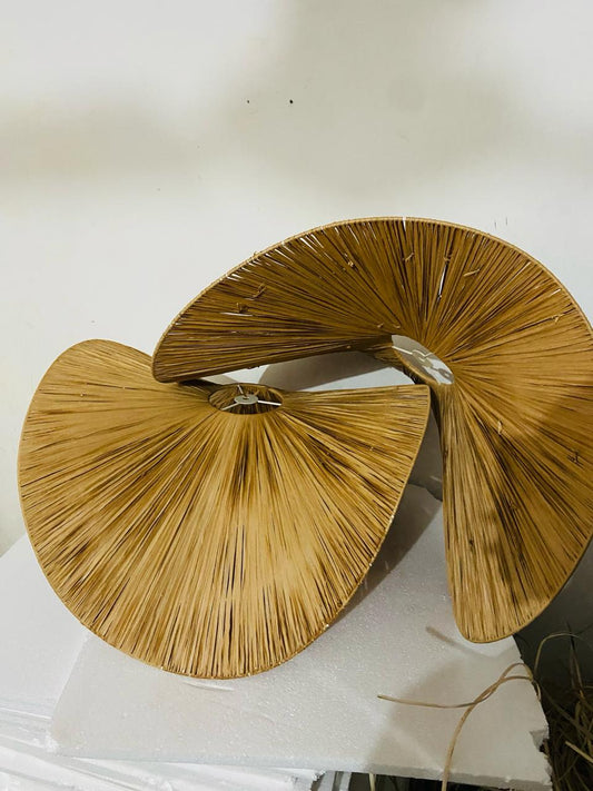 Swinging Raffia Pendent Lampshade