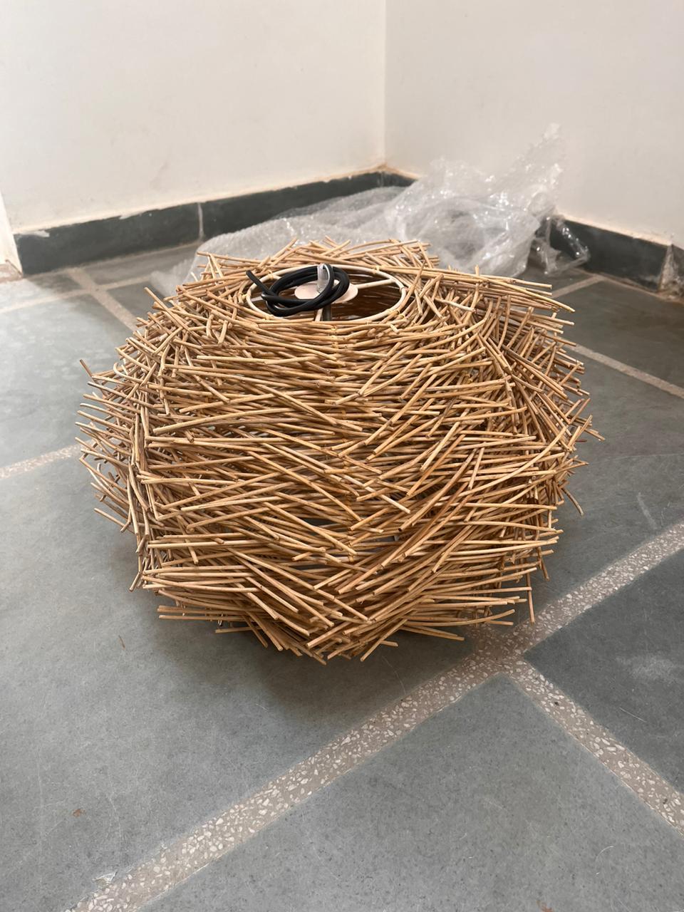 Crouch Pendent Rattan Lampshade