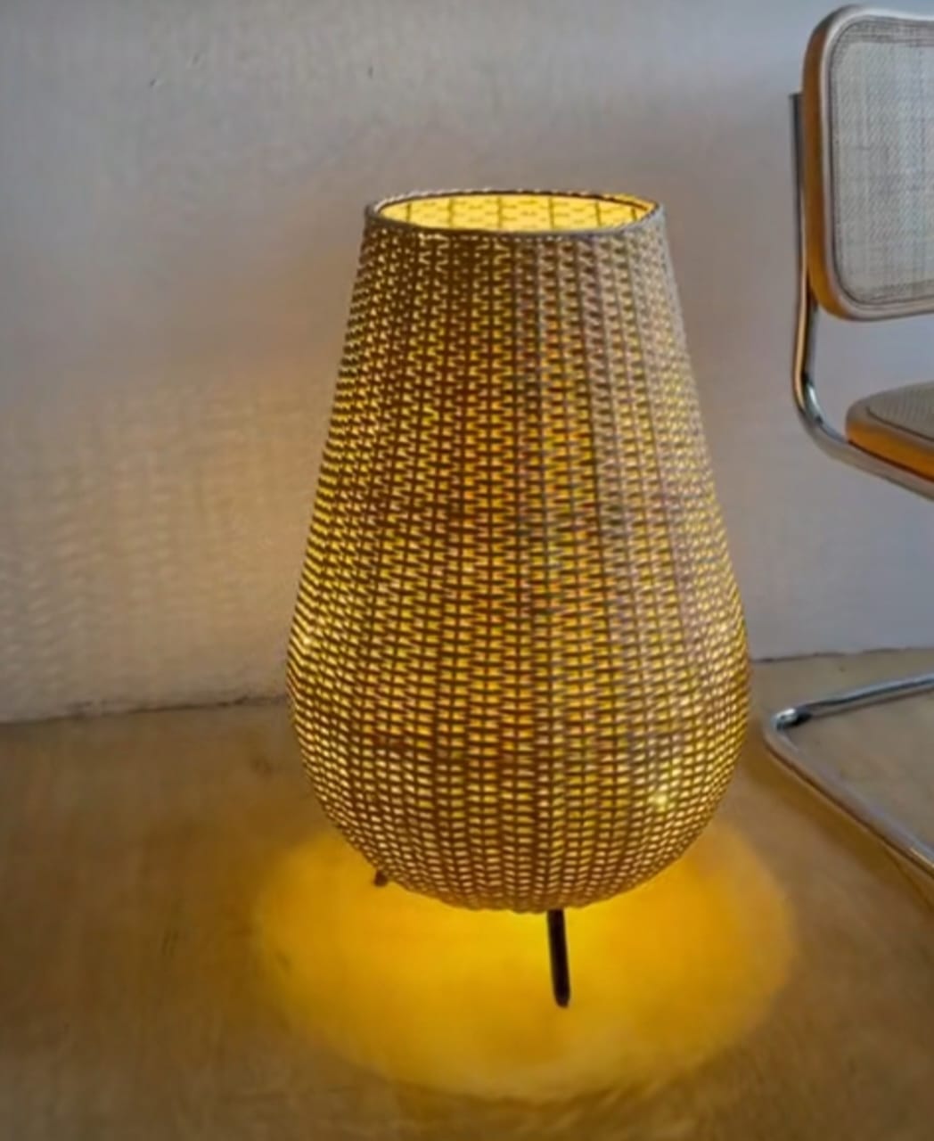 Pot Shaped Floor Lampshade with stand