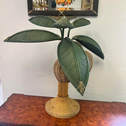 Coco Tree Rattan Table Lamp