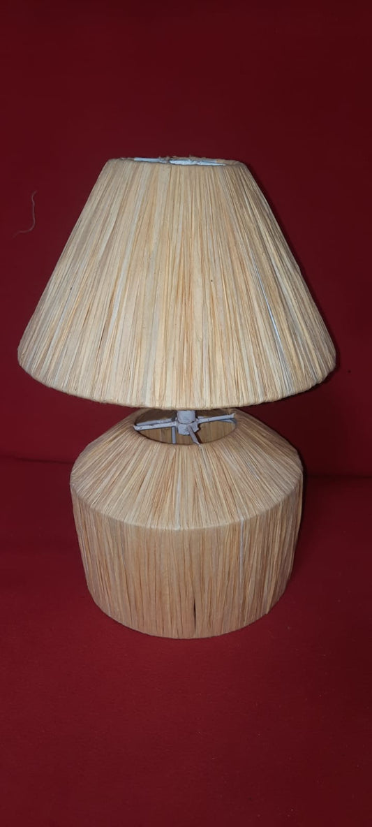 Raffia Table Lampshade