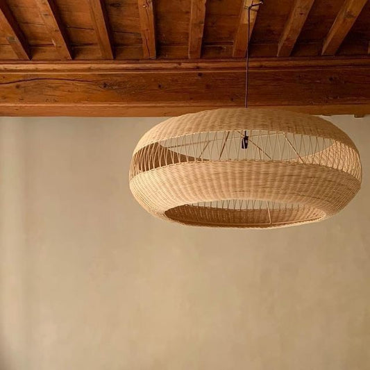 Round Ball Designer Rattan Lampshade