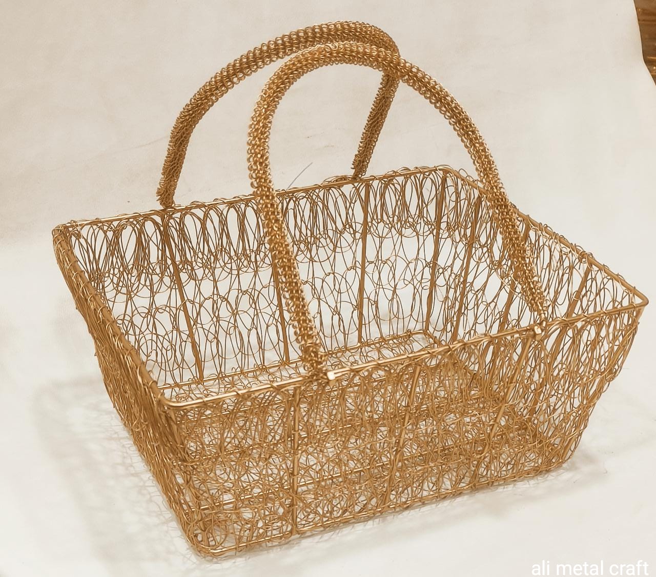 Net Metal Hamper Basket (Design-1)