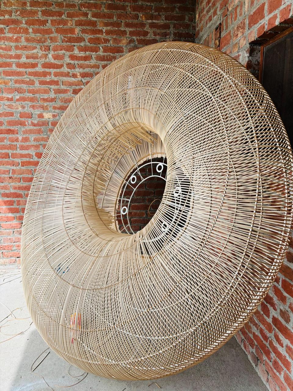 Eyrie Rattan Giant Lampshade