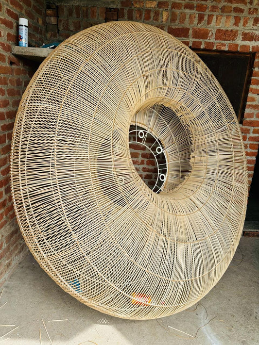 Eyrie Rattan Giant Lampshade