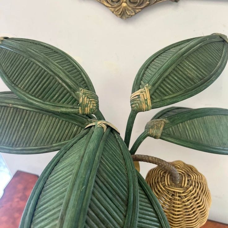 Rattan Coco Tree Huge Floor Lampshade