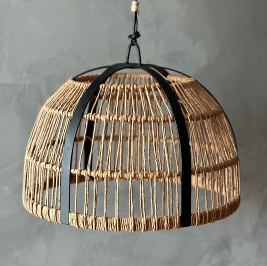 Raffia Bowl Pendant Lampshade