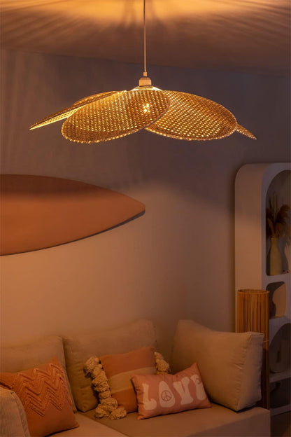 Petals Cane Pendant Lampshades