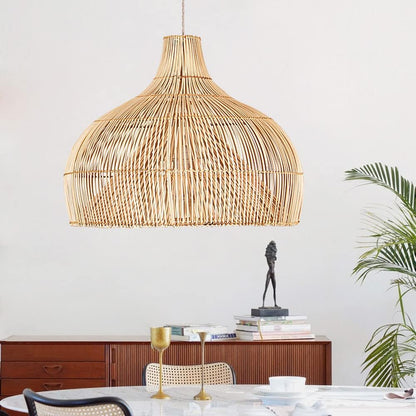 Pavilion Pendant Rattan Lampshade