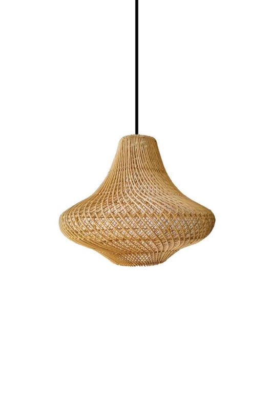 Mushroom Rattan Pendant Lampshade