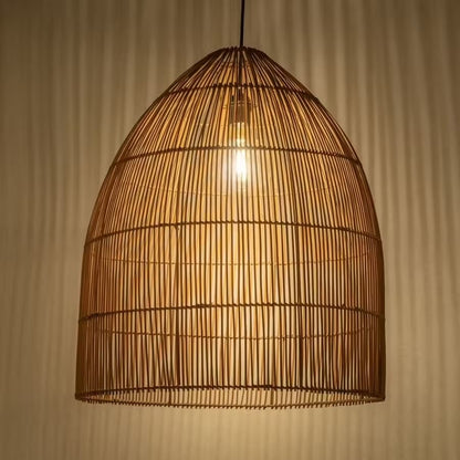 Plain Rattan Pendant Lampshades