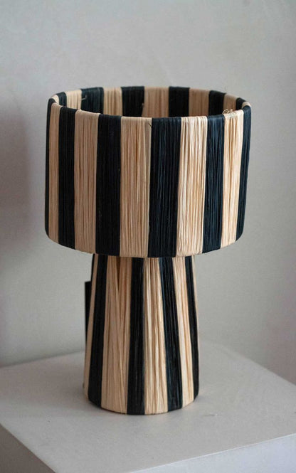 Classy Raffia Table Lampshade