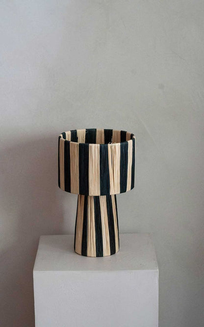 Classy Raffia Table Lampshade