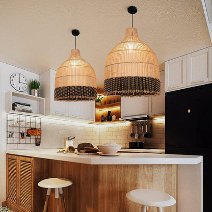 Snifter Rattan Pendent Lampshade
