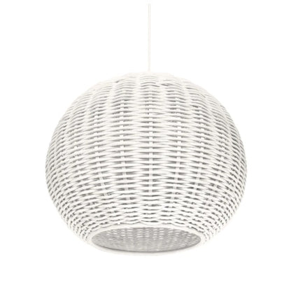 Ball Shaped Rattan Pendent Lampshades