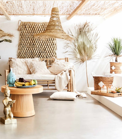 Raffia Hanging Lampshade