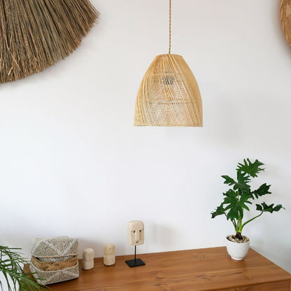 Hanging Pendent Rattan Lampshade