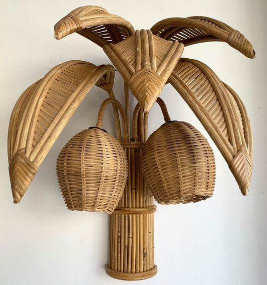 Coco Tree Rattan Wall Decor