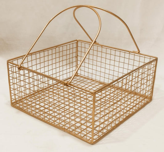 Net Metal Hamper Basket (Design -2)