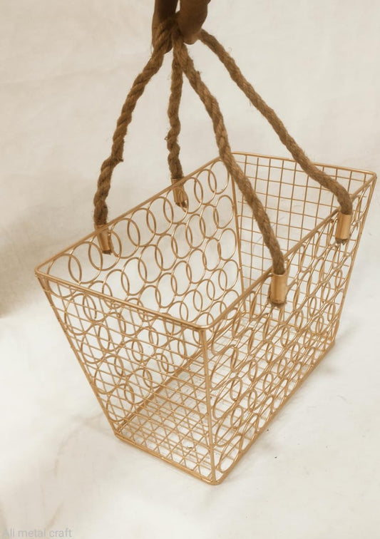 Metal Hamper Basket