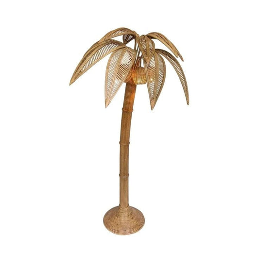 Rattan Coco Tree Huge Floor Lampshade