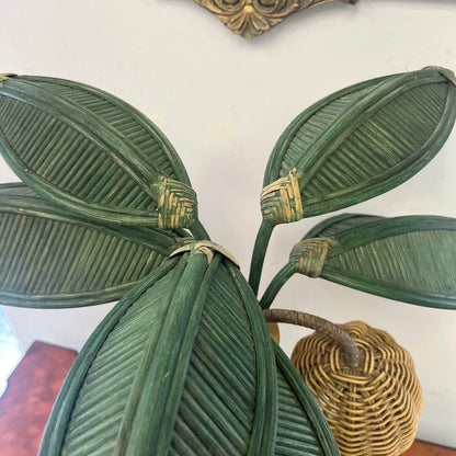 Rattan Coco Tree Huge Floor Lampshade